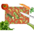 thumbnail image 2 of Caroline's Treasures Lemons, Limes and Oranges Glass Cutting Board Large, 2 of 2