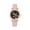 Pink, variant on Home Decor,Womens Ladies Fashion Leather Wrist Watch Elegant Simple Butterfly with Floated Rhinestones Analog Quartz Dress Watch,Purple,
