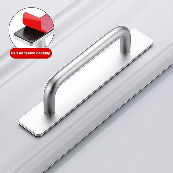 Adhesive Drawer Handles,Self Stick Cabinet Drawer Drawer Push Pull Handles Self Stick Cabinet Drawer Handles Pulls Striking Appearance