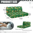 thumbnail image 7 of XYZCANDO Green Hat Dog RV Dinette Cushion Covers St. Patrick's Day Loveseat Slipcovers RV Accessories for Inside 2 Seat Sofa Cover Sofa Slip Covers for 2 Seat Cushion Couch Furniture Covers Green, 7 of 7