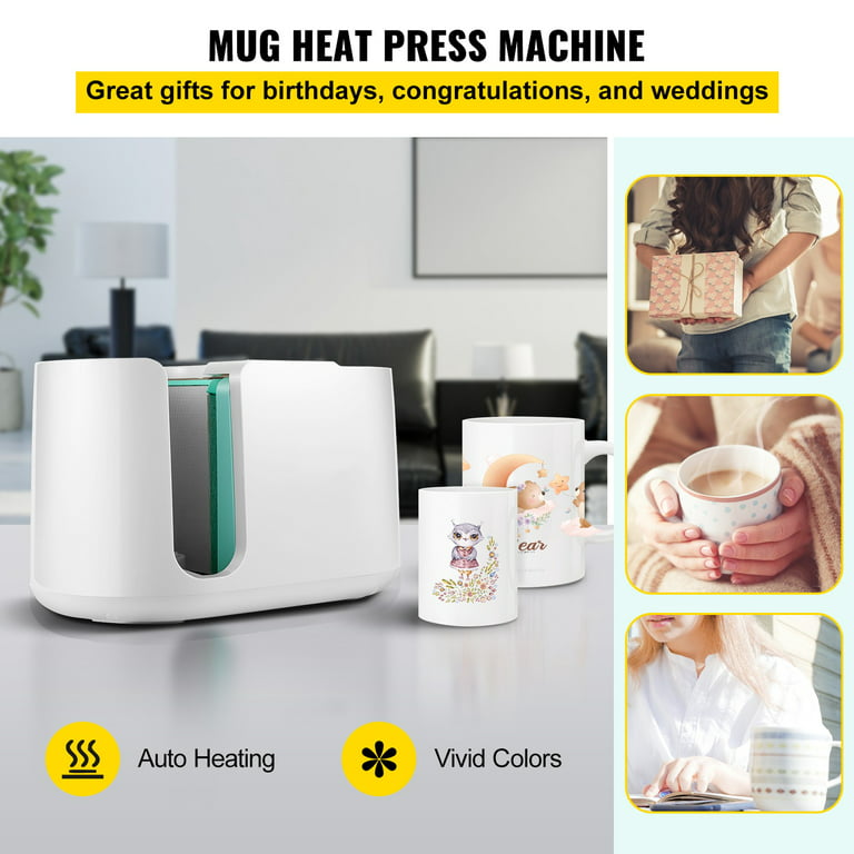 Himimi Portable Tumbler Heat Press Machine, Mug Press Sublimation