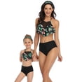 thumbnail image 6 of FLMEI Family Swimwear Two Pieces Parent-Child Bikini Set Ruffles Tank Tops Swimwear Halter for Kids Toddler Mom Bathing Suits, 6 of 7