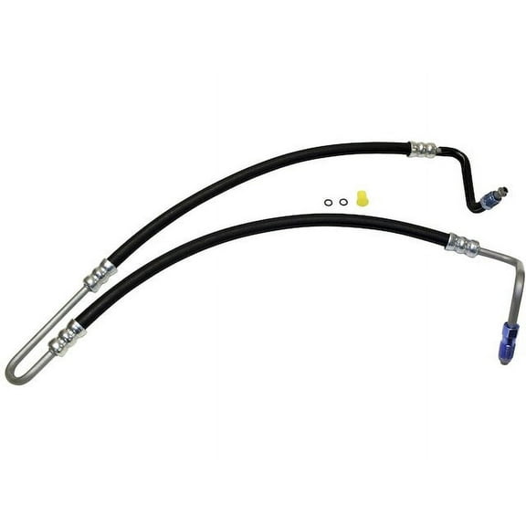Pump To Gear Power Steering Pressure Line Hose Assembly - Compatible with 2010 - 2015 Chevy Camaro 3.6L V6 GAS 2011 2012 2013 2014