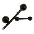 thumbnail image 4 of 24 piezas de forma , ceja, oreja, labio, de , accesorio para Negro Sunnimix Joyería piercing del cuerpo, 4 of 8