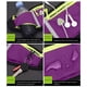 thumbnail image 4 of Cinturón de Correr con Portabotellas, Riñonera Ajustable de Nylon con Bolsillos con Cremallera, Tira Reflectante, Puerto para Auriculares para Correr, Senderismo y Ciclismo, Negro, 4 of 6
