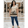 thumbnail image 2 of Blusa Moderna para Mujer, Corte Suelto y Cómodo con Diseño Estampado, Perfecta para Outfit Casual, 2 of 5