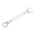 thumbnail image 3 of Uxcell Thin 6-Point Combination Wrench, Metric Mirror-Chrome Plated High Carbon Steel, 11mm, 3 of 5