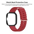 thumbnail image 3 of Estuche Protector De Correa De Reloj 2 En 1 Compatible Con Watch 3, Estuche De Correa De Repuesto Ajustable De Silicona, 3 of 7