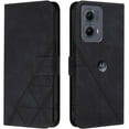 thumbnail image 2 of Case for Motorola Moto Edge 5G 2024 Wallet Case Men PU Leather with Card Holder Kickstand Magnetic Folio Flip Shockproof Protective Phone Case for Motorola Moto Edge 5G 2024 Black YB, 2 of 16