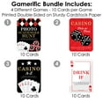 thumbnail image 3 of Big Dot of Happiness Las Vegas - 4 Casino Party Games - 10 Cards Each - Gamerific Bundle, 3 of 8