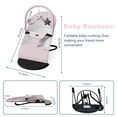 thumbnail image 2 of Asiento hamaca portátil para bebés Mommyhug de 0 a 18 meses con 3 modos, color rosa, 2 of 6