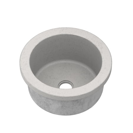 Native Trails Nsb1407 Nativestone 14 Undermount Single Basin Concrete Bar Sink - Wood