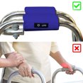 thumbnail image 4 of Universal Walker Padded Hand Grip (2 Pack) Covers Non Slip Cushion Memory Foam Core Padding, 4 of 5