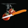 thumbnail image 2 of Victorinox Swiss Classic Paring Knife 3.1 Inch Wavy Edge Pointed Tip - Orange, 2 of 3