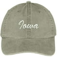 thumbnail image 1 of Trendy Apparel Shop Iowa State Embroidered Low Profile Adjustable Cotton Cap, 1 of 2