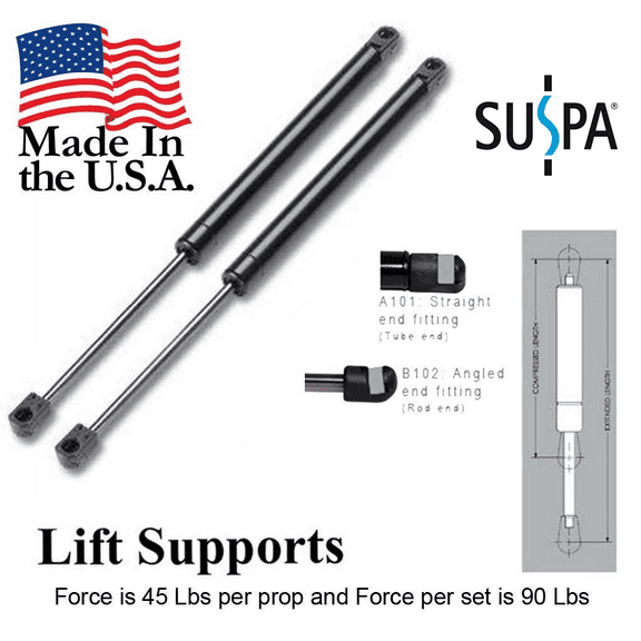 SUSPA® C16-19567 Gas Springs, Set of 2