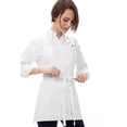 thumbnail image 2 of Delantal Unisex Chef Works Blanco con Tres Bolsillos y Ajustable, 2 of 5