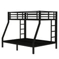 thumbnail image 5 of Jopath Twin over Full Bunk Bed for Teens and Adults,Heavy-Duty Metal Bed Frame with Full-Length Guardrails,Space-Saving/Noise Reduced/No Box Spring Needed,Black, 5 of 11