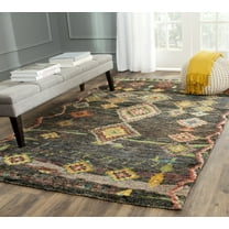 SAFAVIEH Tangier Collection TGR652B Hand-knotted Black Rug