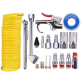 thumbnail image 2 of Air Compressor Hose Tube Pneumatic Straight Pipe Air Compressor Pump Hose,Quick Connect Pneumatic Tools Dust Blowing,1 * Air Compressor Accessories Kit, 2 of 6