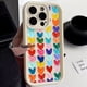 thumbnail image 2 of Funda de silicona con patrón de corazón de amor colorido para Samsung Galaxy A15 A25 A35 A55 A34 A54 A33 A53 S24 Ultra S23 S21 FE S22 Plus, 2 of 5