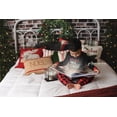 thumbnail image 4 of Fondos de cabecero de Corona de Navidad, accesorios de fotografía para niños y adultos, decoraciones para sesión fotográfica de bebé, pared de ladrillo de Navidad, fondo de cama, 4 of 4