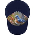 thumbnail image 3 of Eastern Bluebird Baseball Cap Classic Golf Cap Soft Dad Hat Multicolor Adjustable Low Profile Hat Unisex, 3 of 6