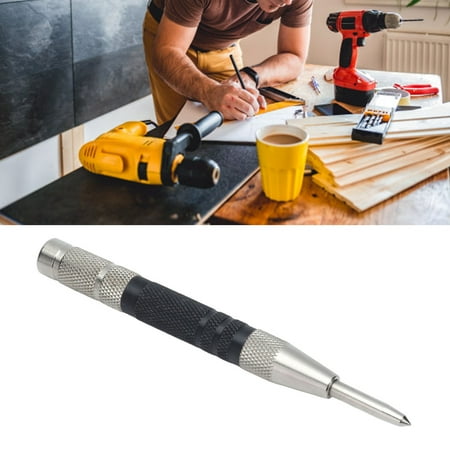 

Garosa Super Strong Automatic Center Punch Automatic Center Punch Locator Automatic Center Punch Precise Positioning Adjustable Spring Easy To Grasp 155mm Woodworking Punch For Home Decoration