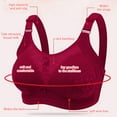 thumbnail image 6 of Ashirexll Bras for Women No Underwire, Push Up Bra, Solid Color Push Up Bra Wireless Breathable Everyday, 6 of 7