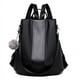 thumbnail image 1 of Mochila antirrobo de nailon para mujer, de gran capacidad, para la universidad, informal, para compras, multifuncional, 1 of 6