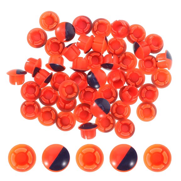 MRLESS 100pcs Hot and Faucet Signs for Tap Knobs, Plug-in Water Temperature Indicator Accessories