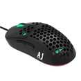 thumbnail image 3 of Ajazz Wired Gaming Mouse Destapole Portátil Portátil Portátil Mice Electrónica Oficina Hogar Ajustes AJ380R Negro Speravity EL005266-04B, 3 of 7