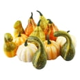 thumbnail image 1 of Foam Pumpkins DIY Decoration Mini Artificial Pumpkins for Halloween Decorate 12pcs Multicolor, 1 of 8