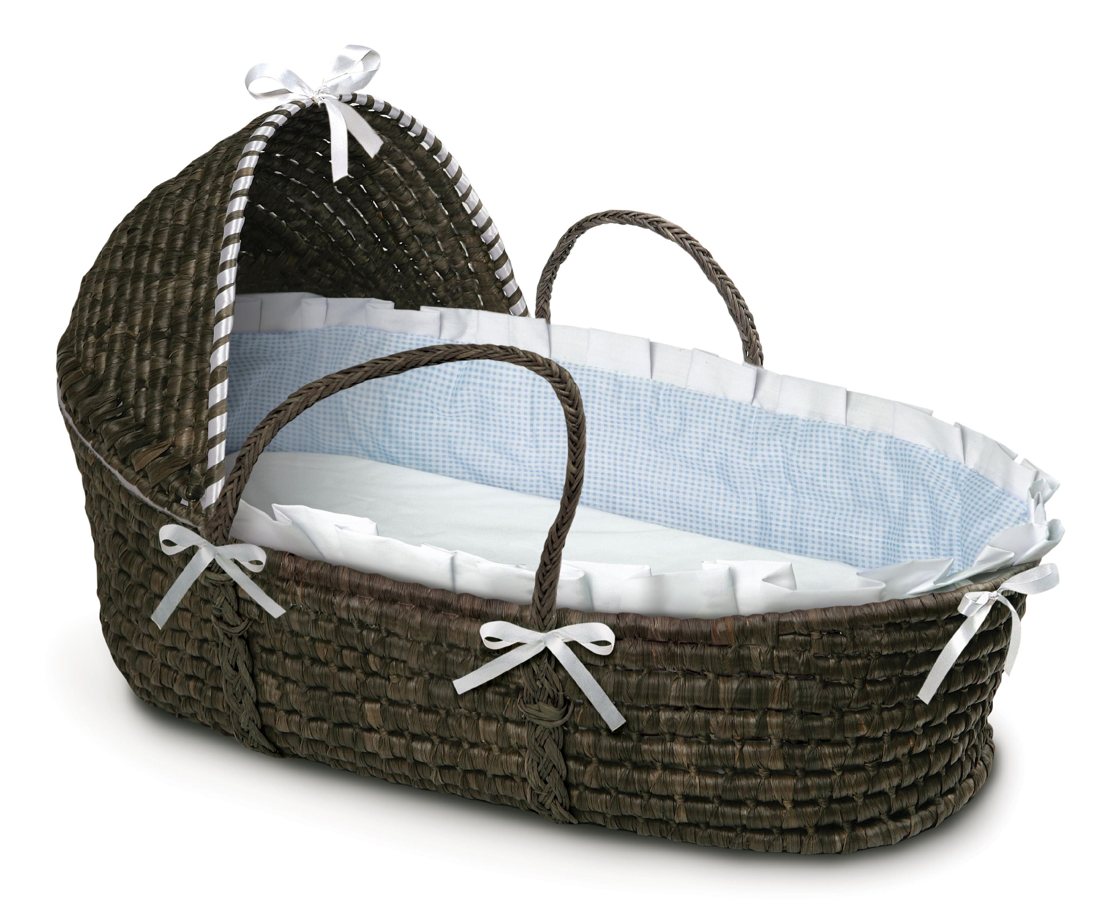 unisex moses basket with stand