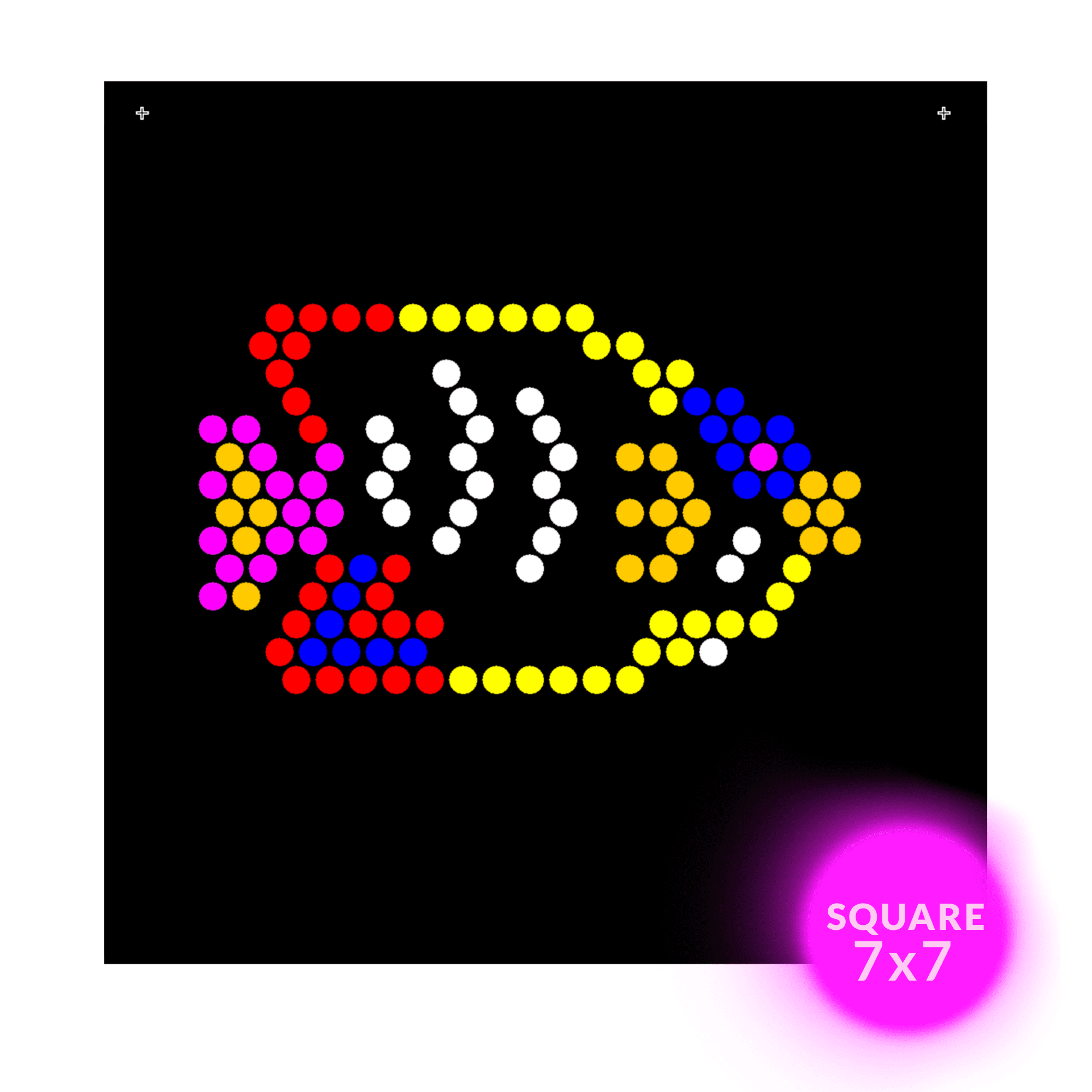 IllumiPeg Under The Sea Refill templates for Basic Fun Lite Brite Ultimate Classic Toy 10 Sheets, 7x8