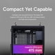 thumbnail image 4 of Estuche para PC Cooler Master QUBE 540 ATX Mid-Tower con vidrio templado, 4 of 9