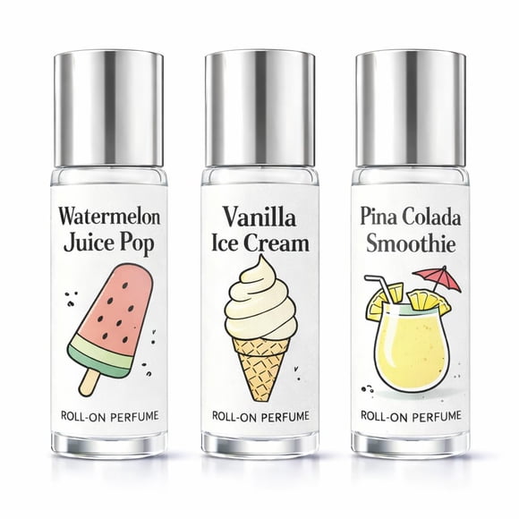 Set de perfumes en roll-on Soft Moon Botanicals con aromas frutales