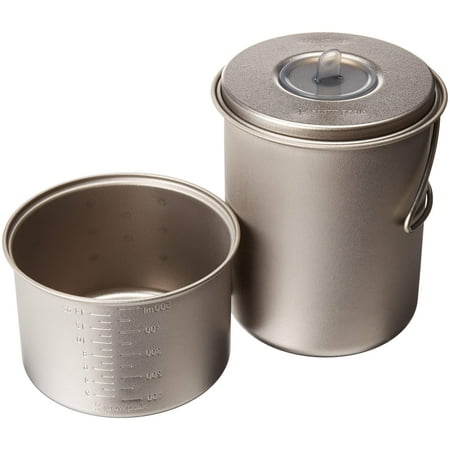 - Snow Peak Mini Solo Combo Titanium Cookset One Size