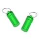 thumbnail image 2 of Colgante de cápsula de píldora que se puede abrir para collar, llavero, caja de botella de aluminio, 2 uds. Verde kusrkot Botella impermeable portátil, 2 of 6