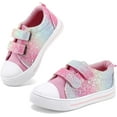 thumbnail image 2 of Kushyshoo Kids Canvas Shoes Colorful Glitter Children Sneaker Toddler Girls School Shoes Size 12, 2 of 7