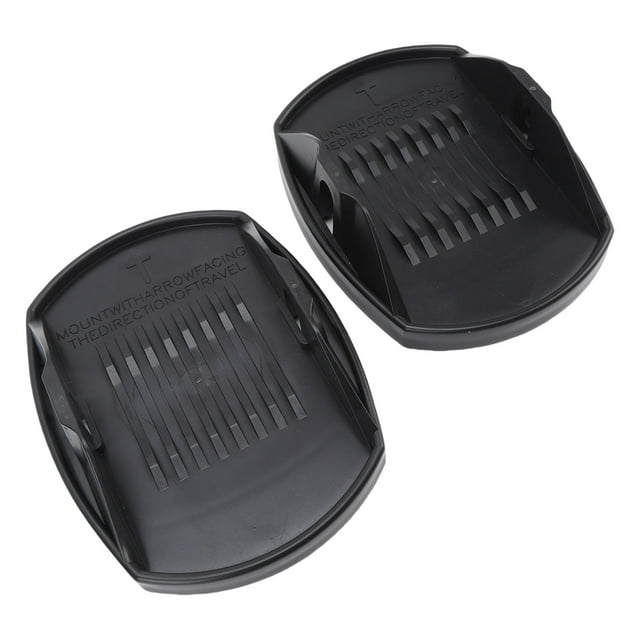 RV Stabilizer Jack Pads, RV Leveling Jack Pads Quick Installation Sturdy Black for Travel Trailer 5th Wheels