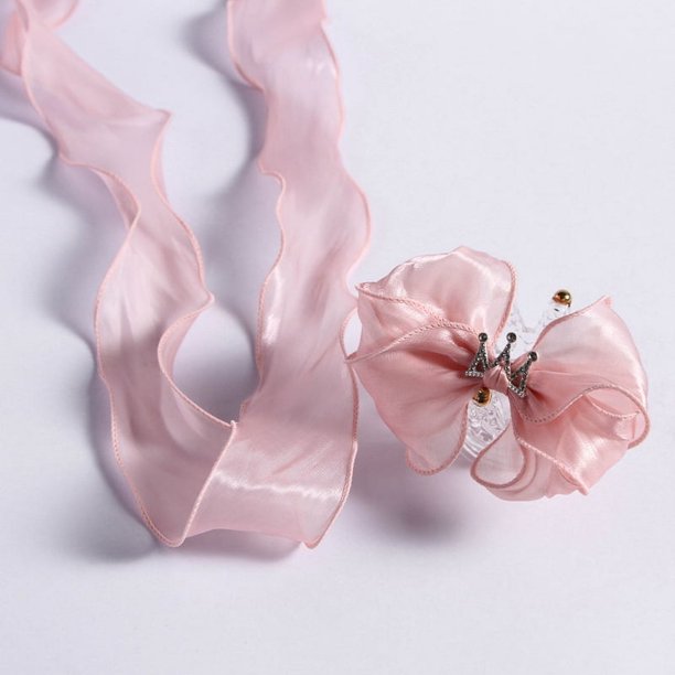 Xiao Hua Cinta de organza de 10 yardas, cinta transparente de polialgodón, cinta brillante para manualidades, para flores, ramos, guirnaldas, envoltura de regalos de boda, A13