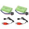 thumbnail image 2 of 14500 7.4v 1200mah Lipo Battery With Charger For Electric Toys Water Bullet Gun Spare Parts 7.4v Battery For Rc Toys Cars, 2 of 3