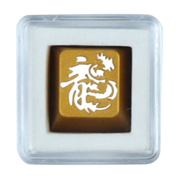 Artisanal Metal Keycap for MX Mechanical Keyboards Upgrades Key Caps