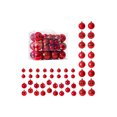 thumbnail image 2 of 50 Pack Christmas Ornament Set for Tree, Wreath, Garland and Holiday Decor, Tabletop and Shelf Display, 2 of 8