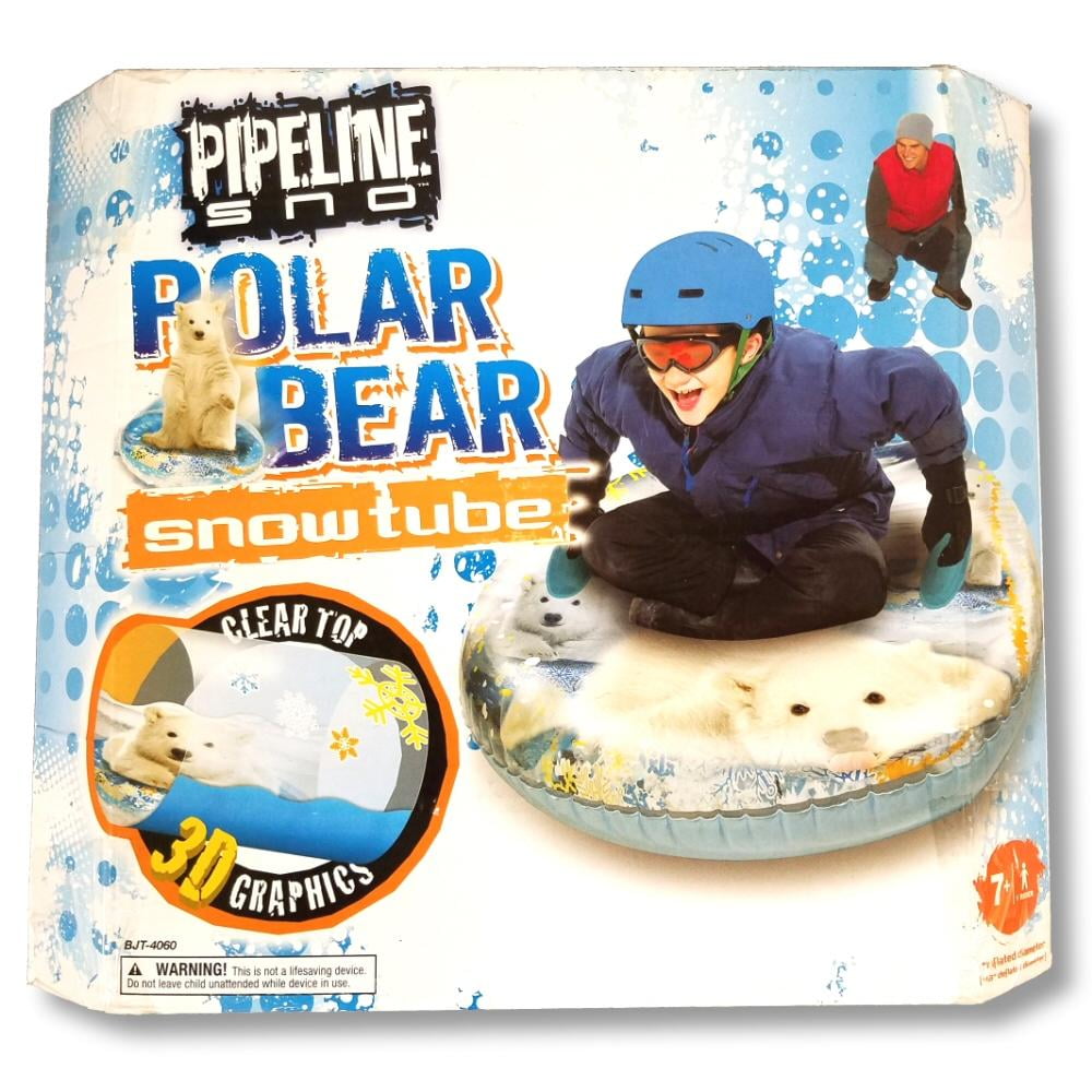 Pipeline Sno 48" Transparent Air Penguin Snow Tube by