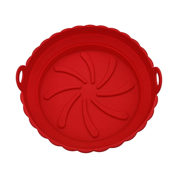 pstuiky Bandeja reutilizable para freidora de gas con forma de flor.