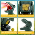 thumbnail image 4 of JoyStone Moveable Dinosaur Shooting Game Toy for Kids, Shooting Target with 2 Pump Blasters, 24 Foam Balls and LCD Score Record, 4 of 8