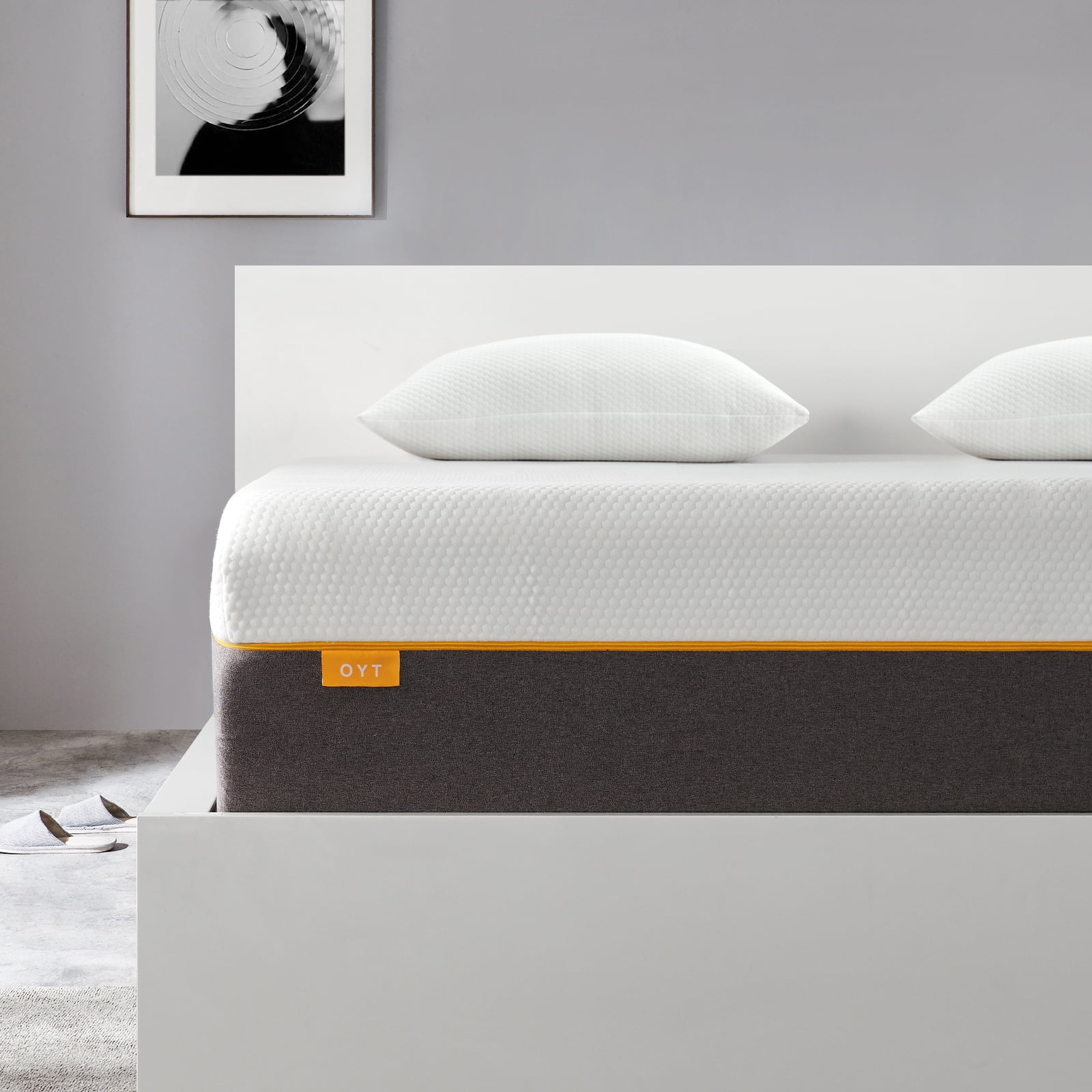 Details about   8 Inch Twin Size Memory Foam Mattress With More Pressure Relief Bed In A Box 