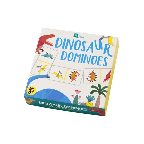 Talking Tables Dinosaur Dominoes Game (Dino-Dominoes)